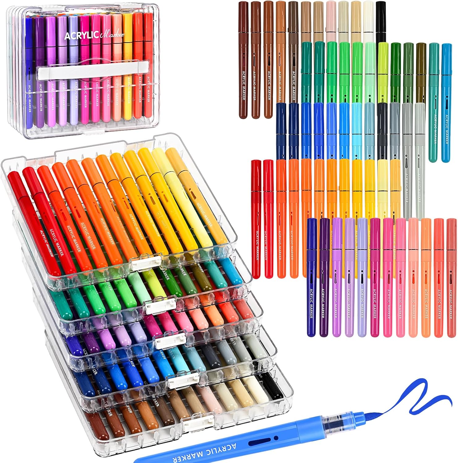 Copic Marker Classic - Akrilik Boya Sanat Kalemi 12/36/60/84 Renk