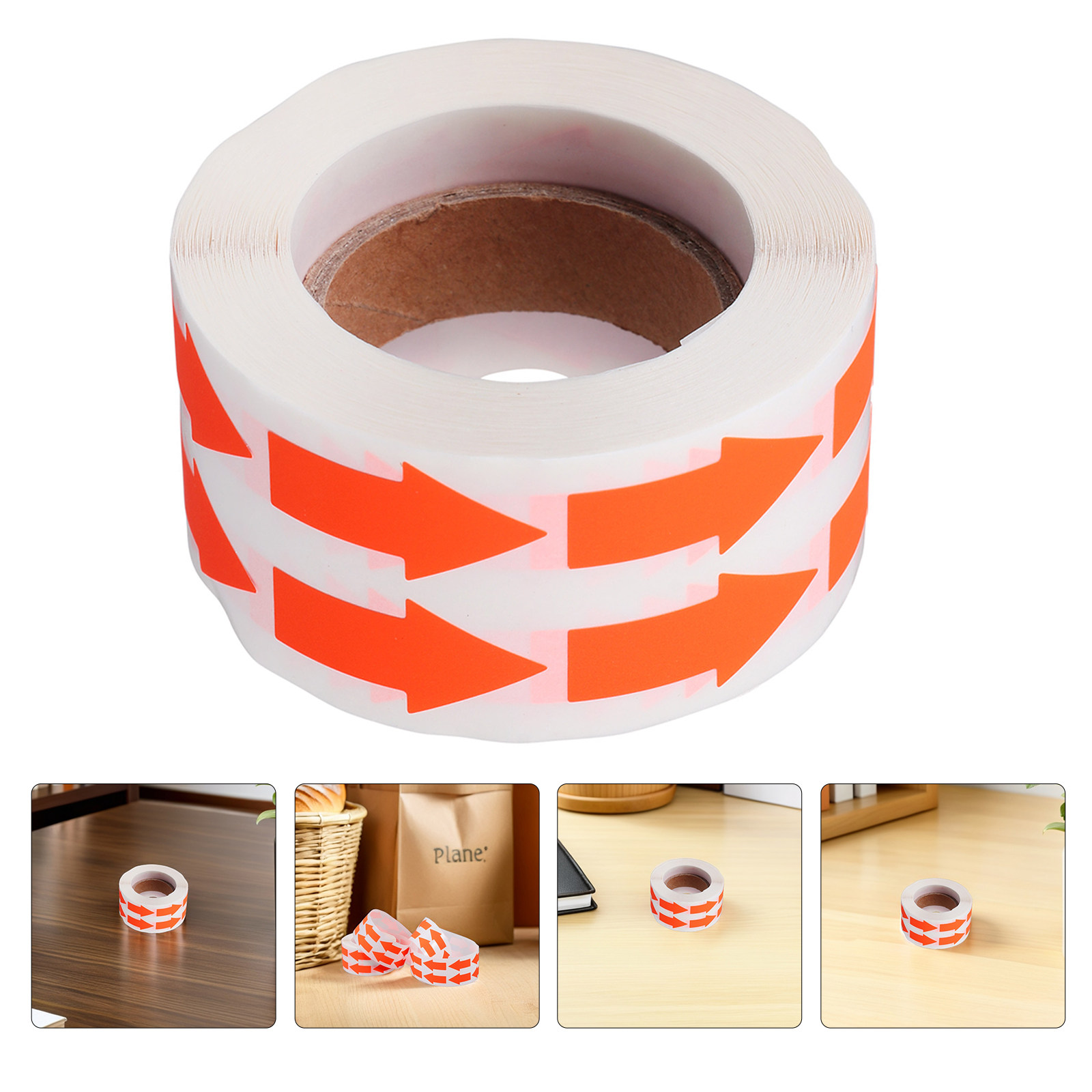 Sticker Label Roll - 2 Rulo Floresan Ok Etiketleri Yapışkanlı