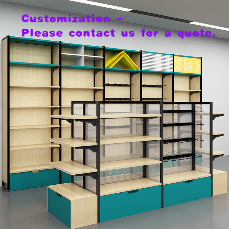 Stationery And Office Supply Stores - Özel Tasarım Kırtasiye Mağazası Rafı Özel
