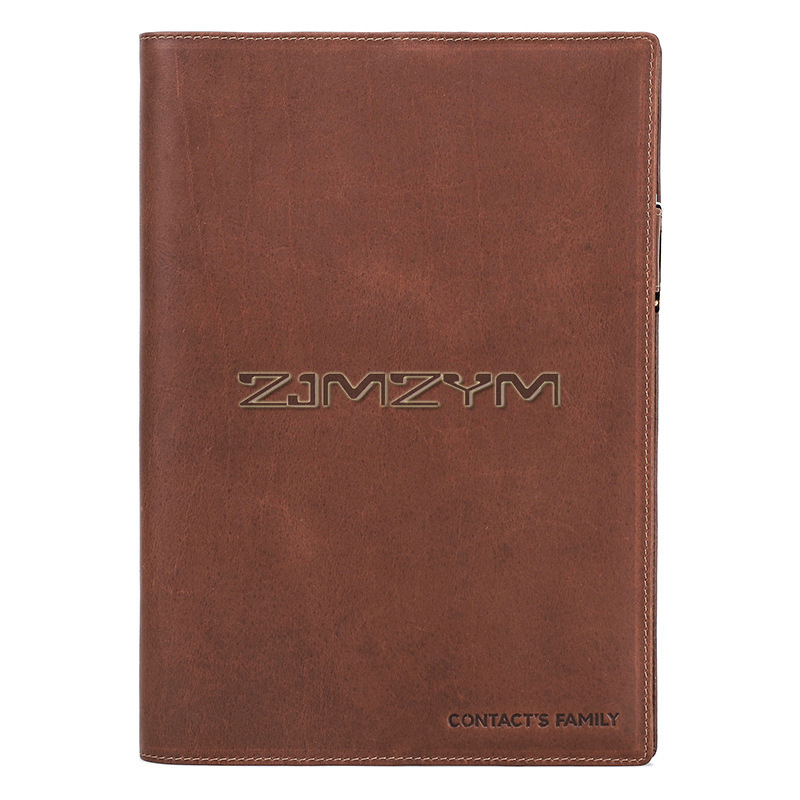 Journal Leather Hardcover - Ciltli B5 (25x17,5cm) Defter için Deri