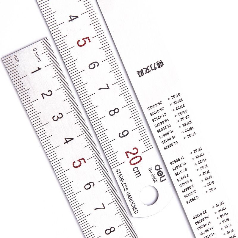 Deli 20cm paslanmaz çelik Meta - Stationery And Office Supply Stores incelemesi ve fiyatı