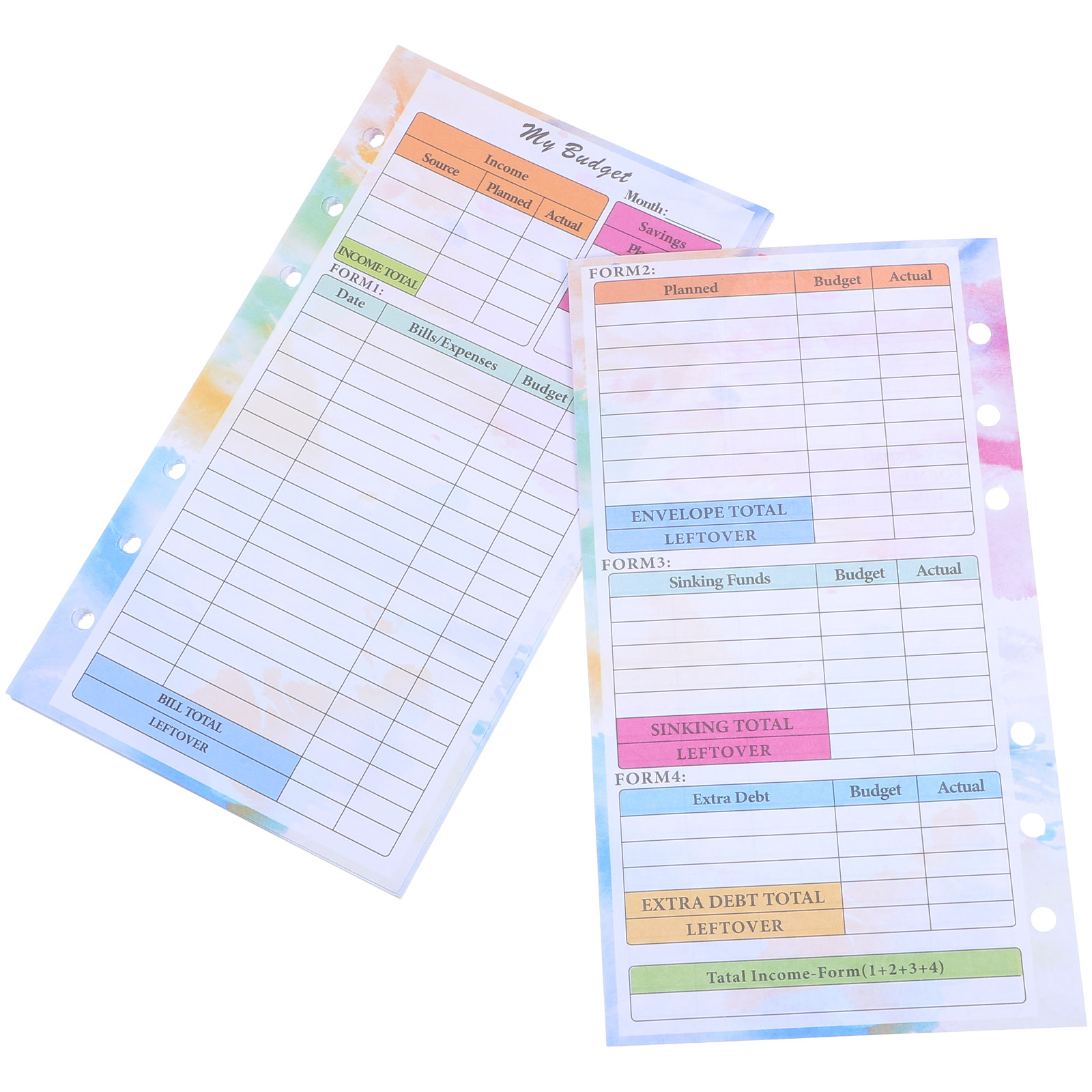 14 Yaprak A6 Boyutunda, Yenide - Planner Weekly Budget incelemesi ve fiyatı