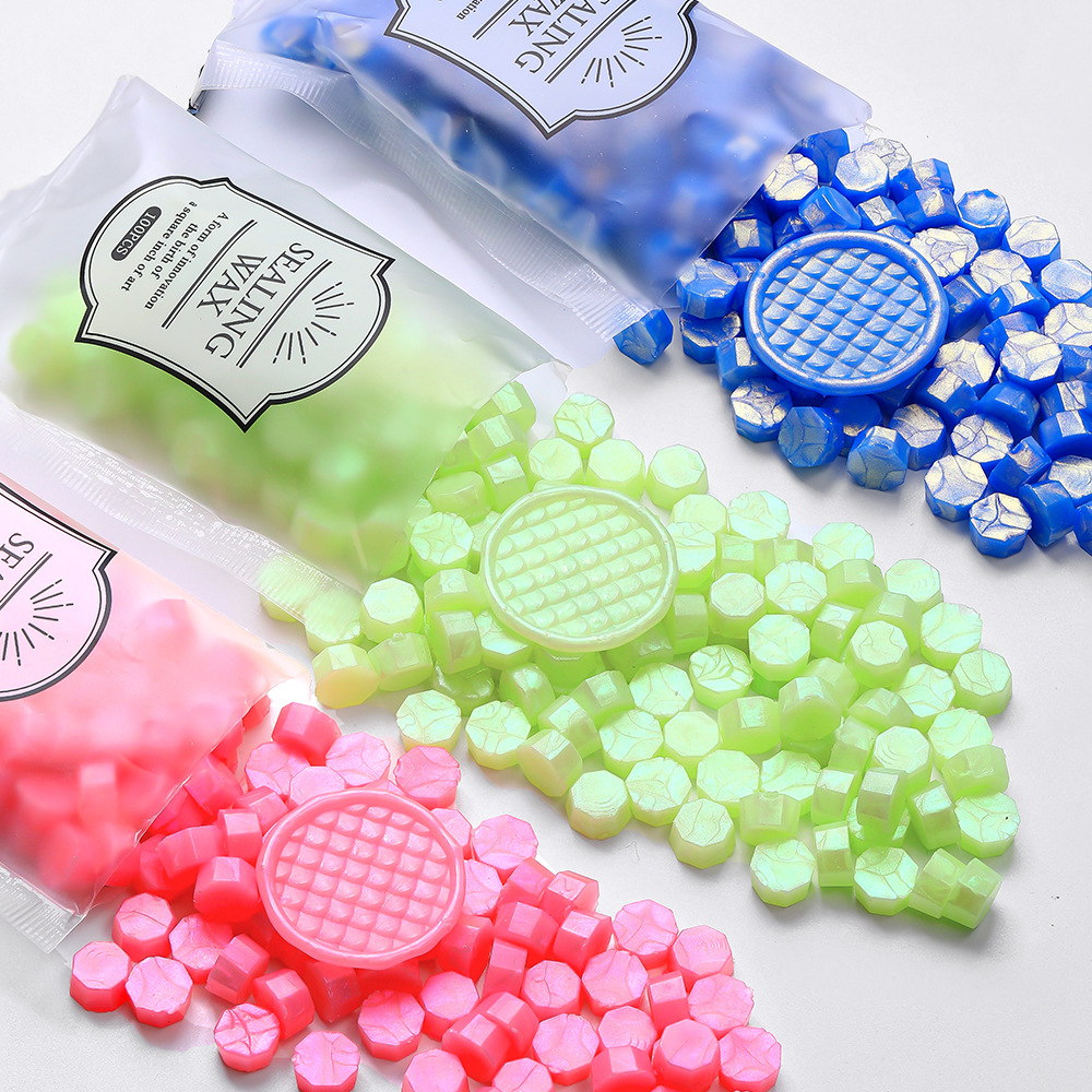 100 adet Aurora bobos sekizgen - Wax Seal Stamp Kit incelemesi ve fiyatı