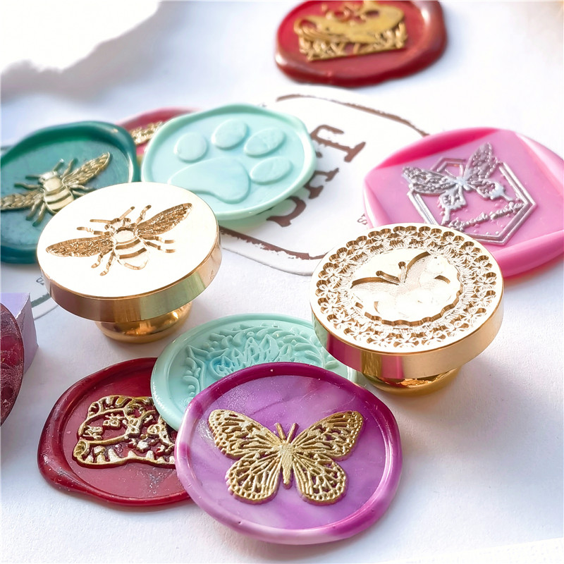 Mum Mühür Damga Başlığı Kelebe - Wax Seal Stamp Kit incelemesi ve fiyatı