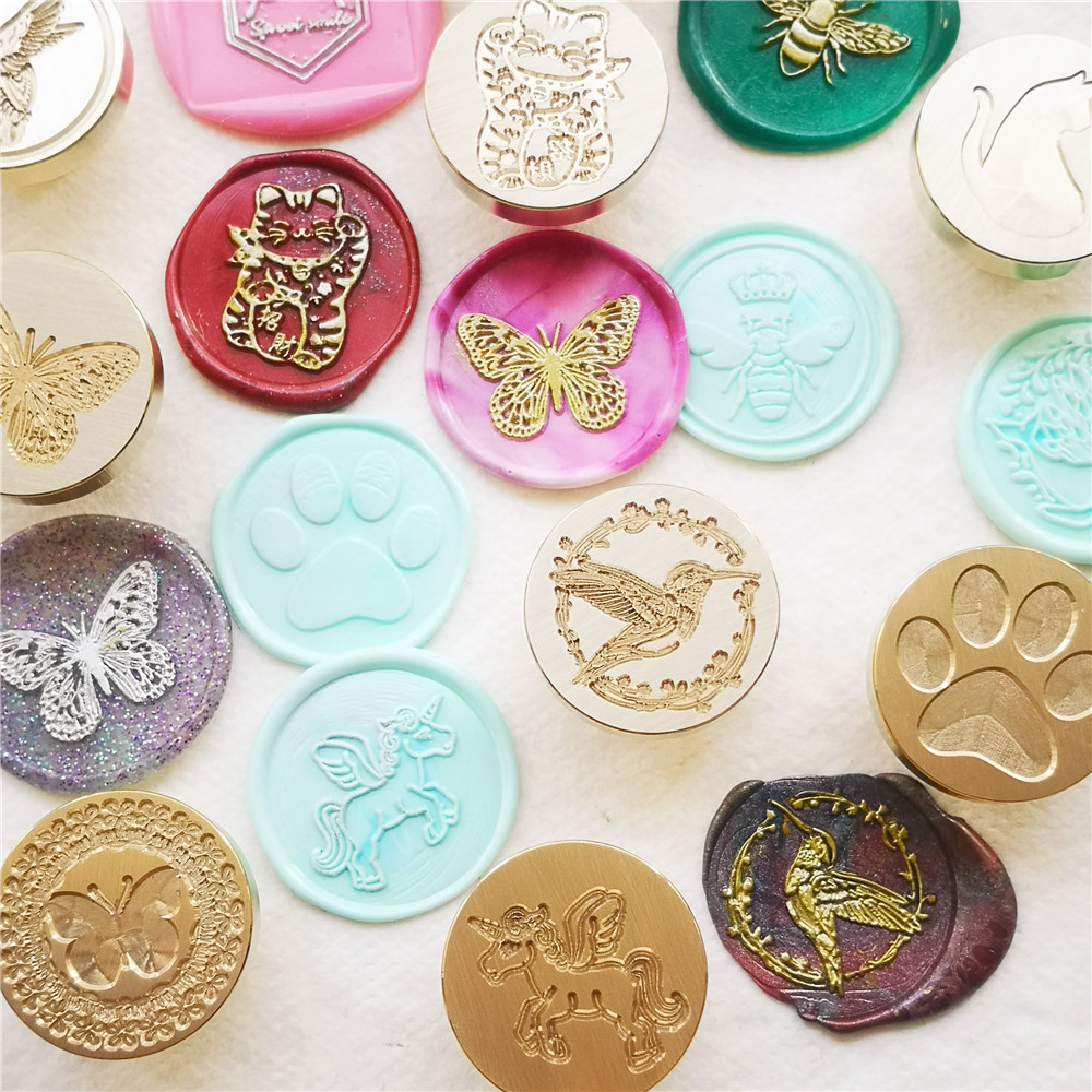 Mum Mühür Damga Başlığı Kelebe - Wax Seal Stamp Kit incelemesi ve fiyatı