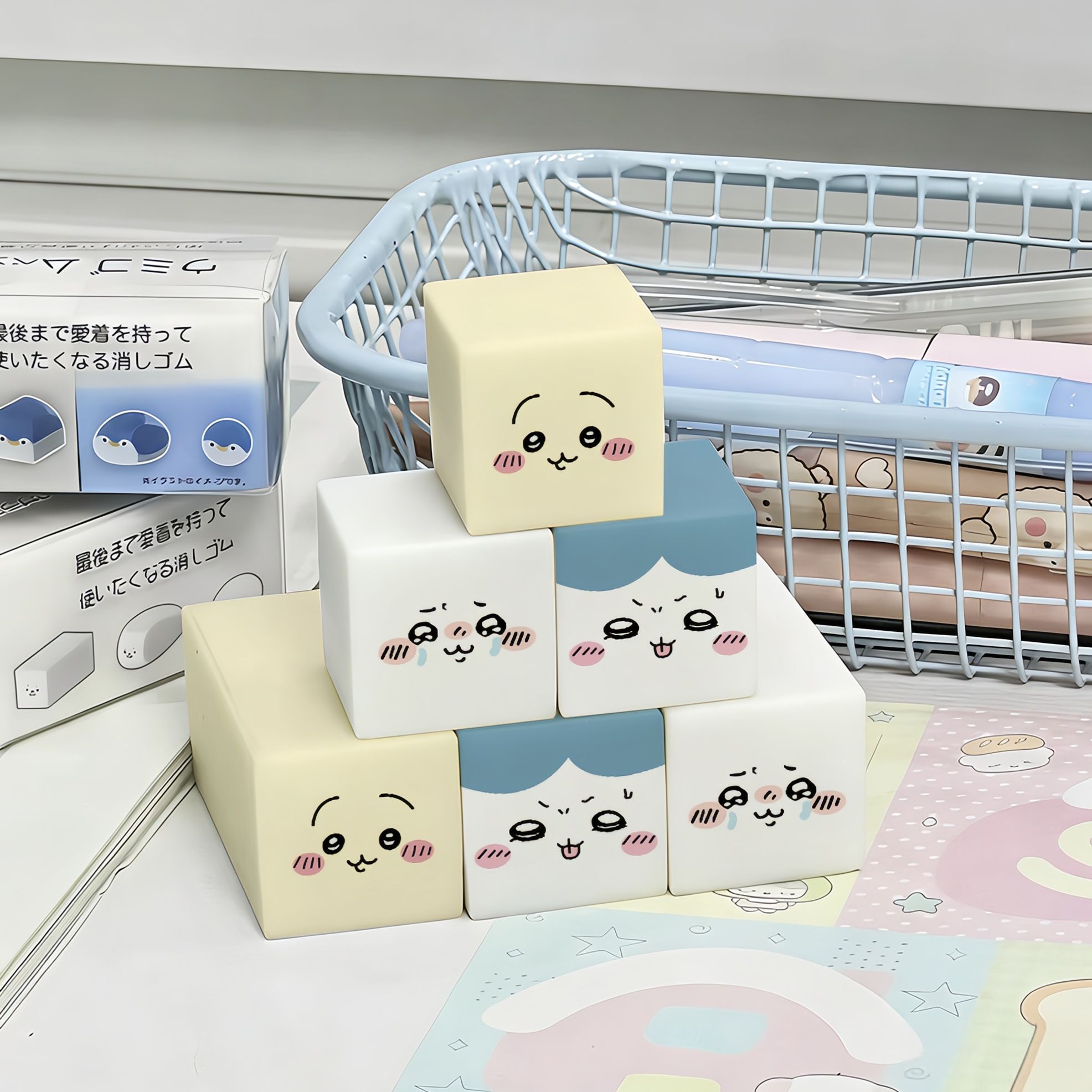 Chiikawa Silgi Sevimli Karikat - Supply Of Office Stationery incelemesi ve fiyatı